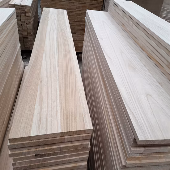 Venta directa de fábrica de China Madera de Paulownia / Tableros de madera maciza de Paulownia